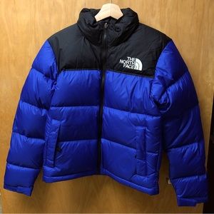 The North Face Nuptse Puffer Jacket (Blue)
